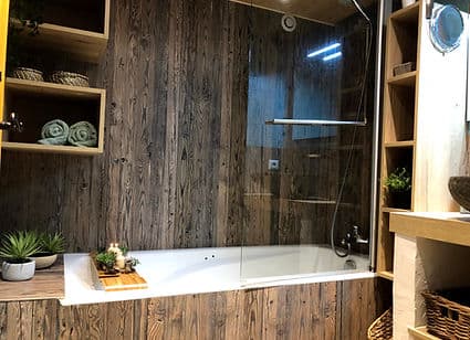 Salle de bain du chalet